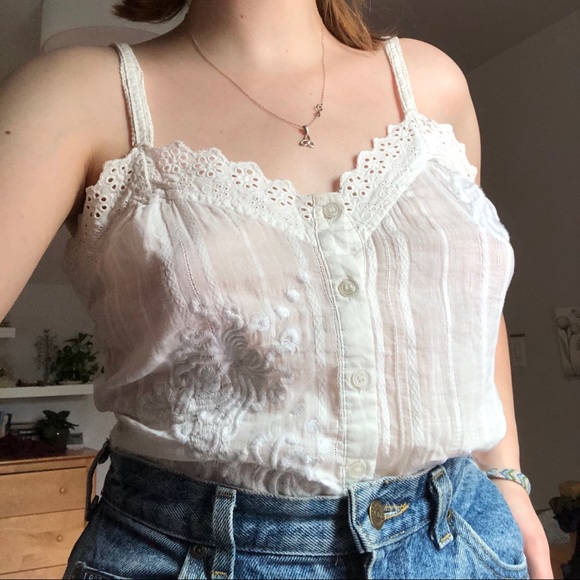Urban Outfitters Tops - Vintage Lace Eyelet Top